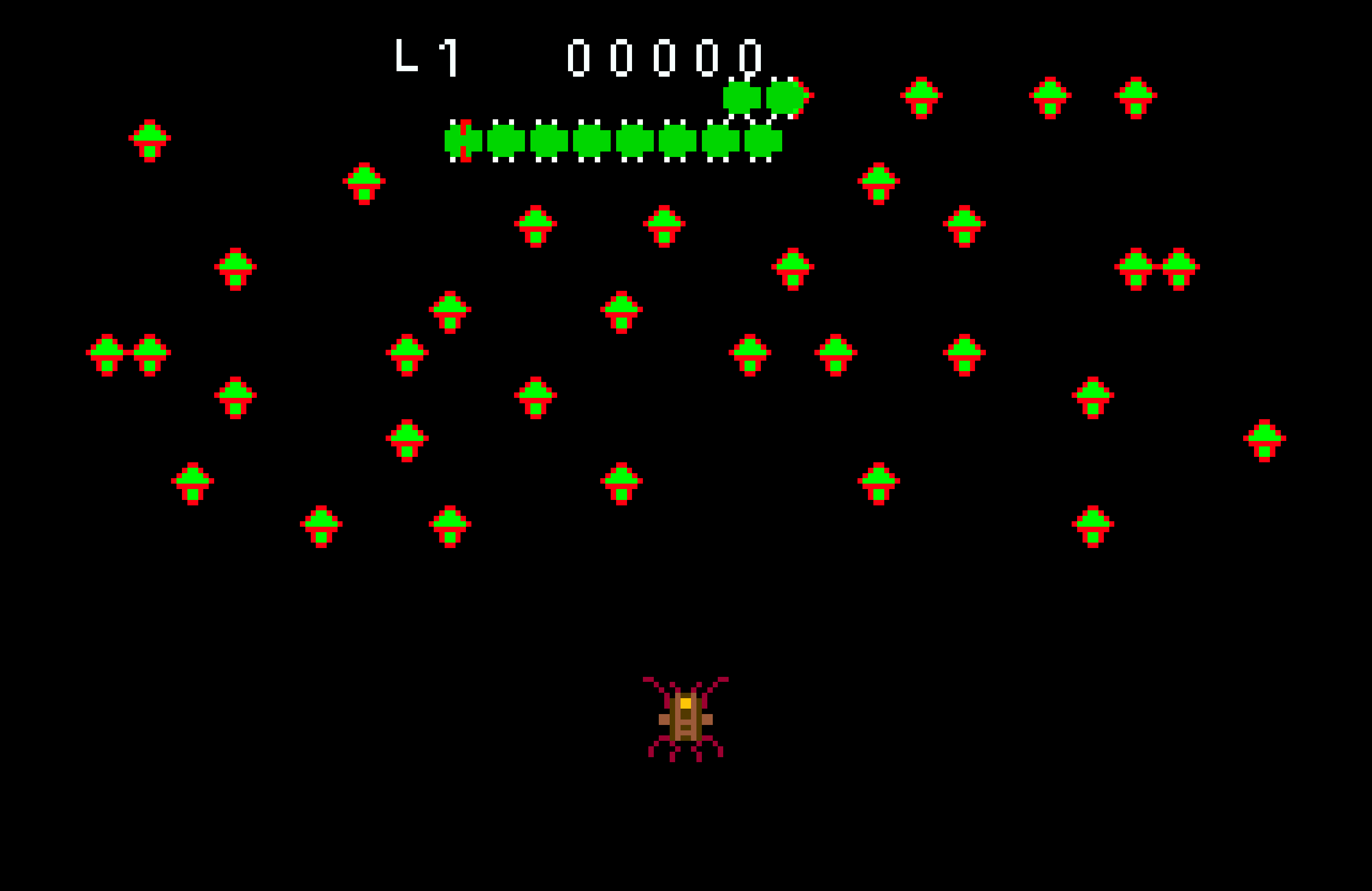 Centipede (1981) GBA Recreation